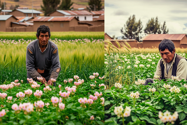 El Corazón del Campo Peruano , Una Vida de Trabajo y Esperanza